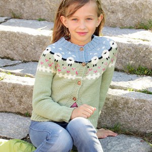 Haut Tricoté Fille TU Pour 5 Ans - Rose En Acrylique, Occasion Très Bon état