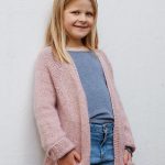 Short large en viscose et lin taille ajustable fille bleu ciel