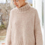 Pull épais En Mohair Et Laine Tricot Chic Taille M (38) Gris - Comme Neuf, Fabrication Italie
