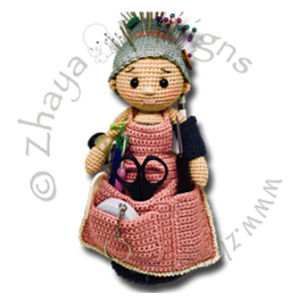 Patron de Crochet pour Poupée Amigurumi du Printemps - Amigurumi en français de K and J Dolls