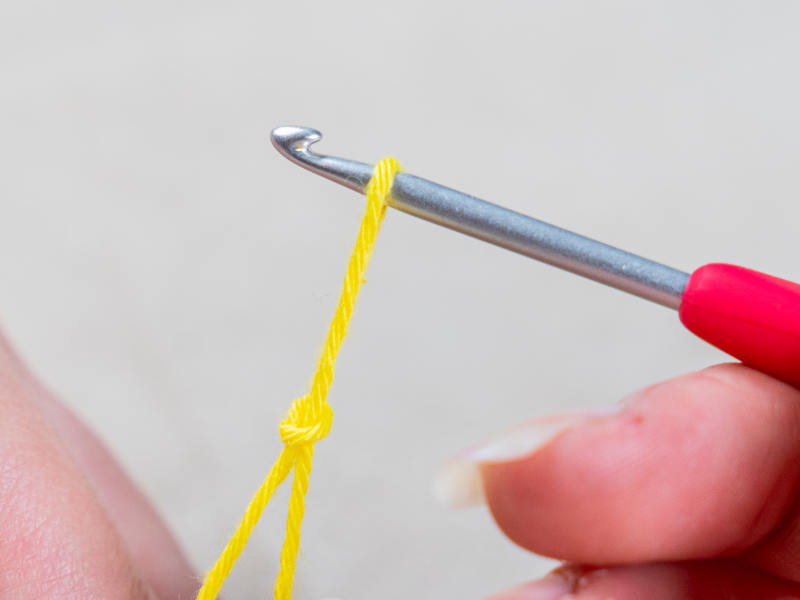 noeud coulant au crochet